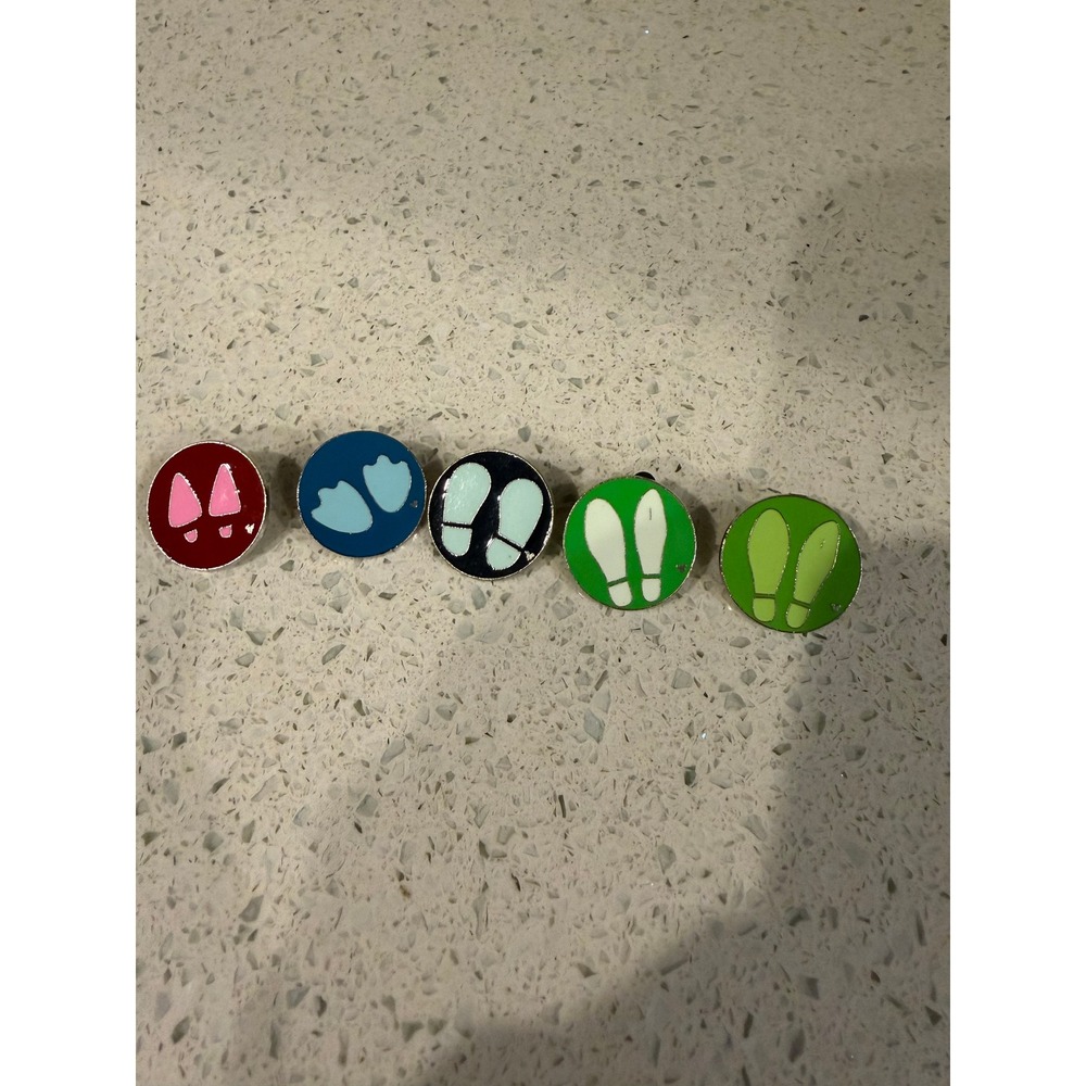 Disney Mickey Mouse Easter Icon Enamel Pin Set of 5